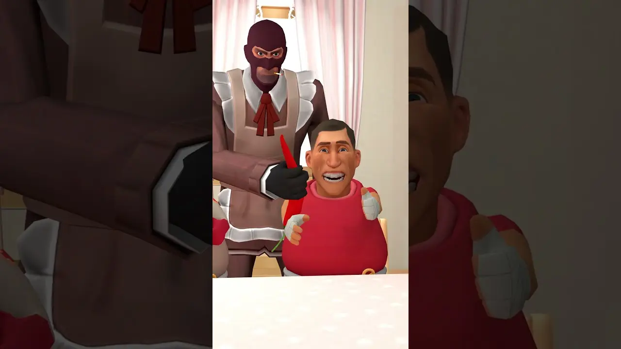 Diaper Scout Turbo Pranked Spy Dad! 🤣 #tf2 #animation #memes