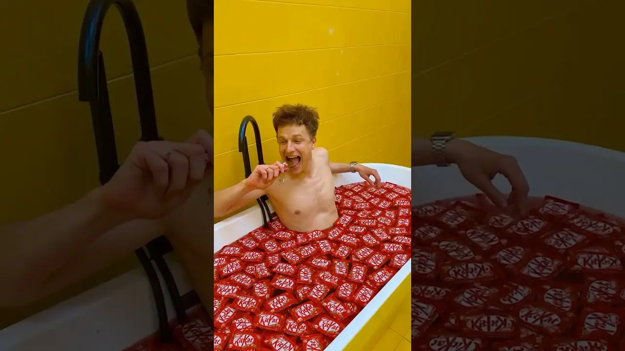 Алина не любит КитКат !!!