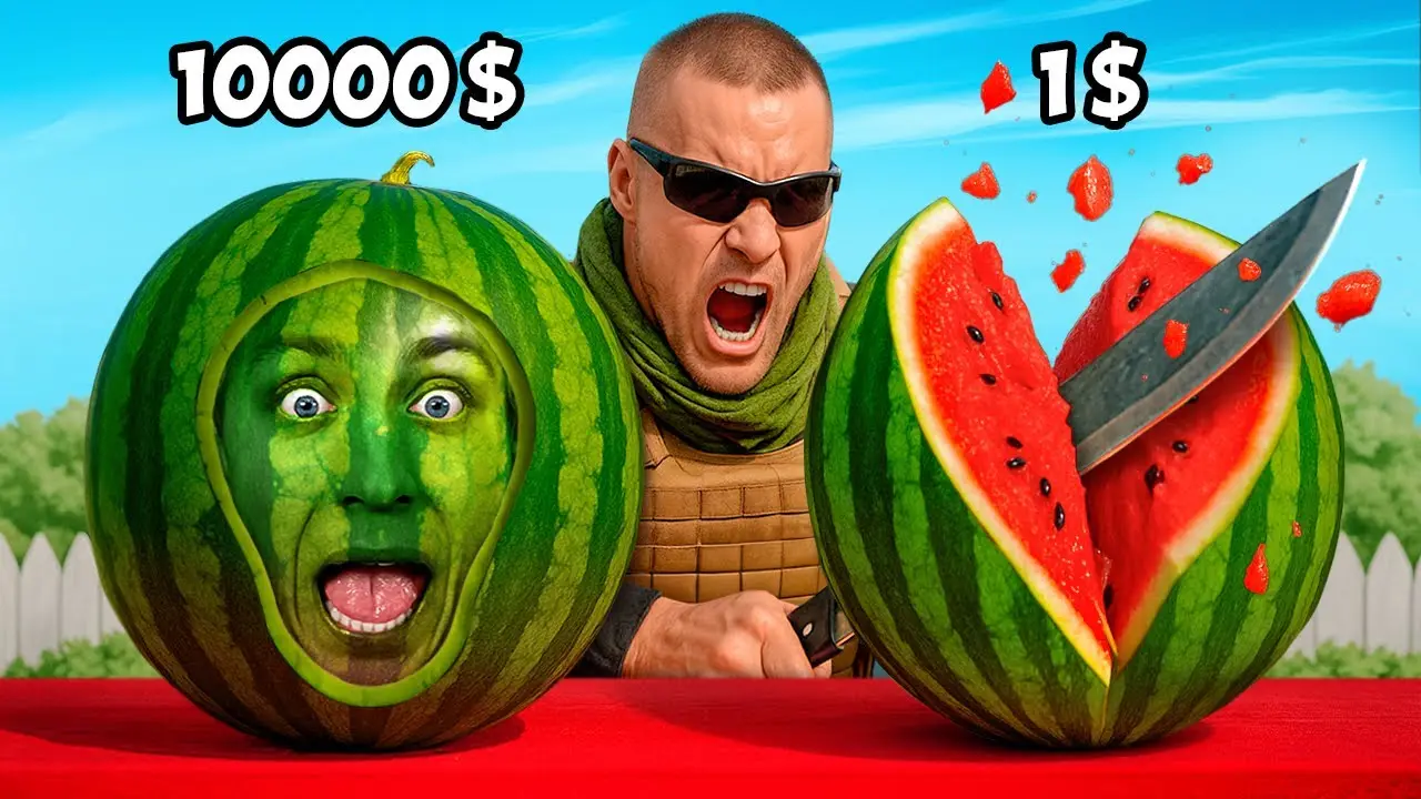 $1 VS $10,000 Extreme Camouflage !