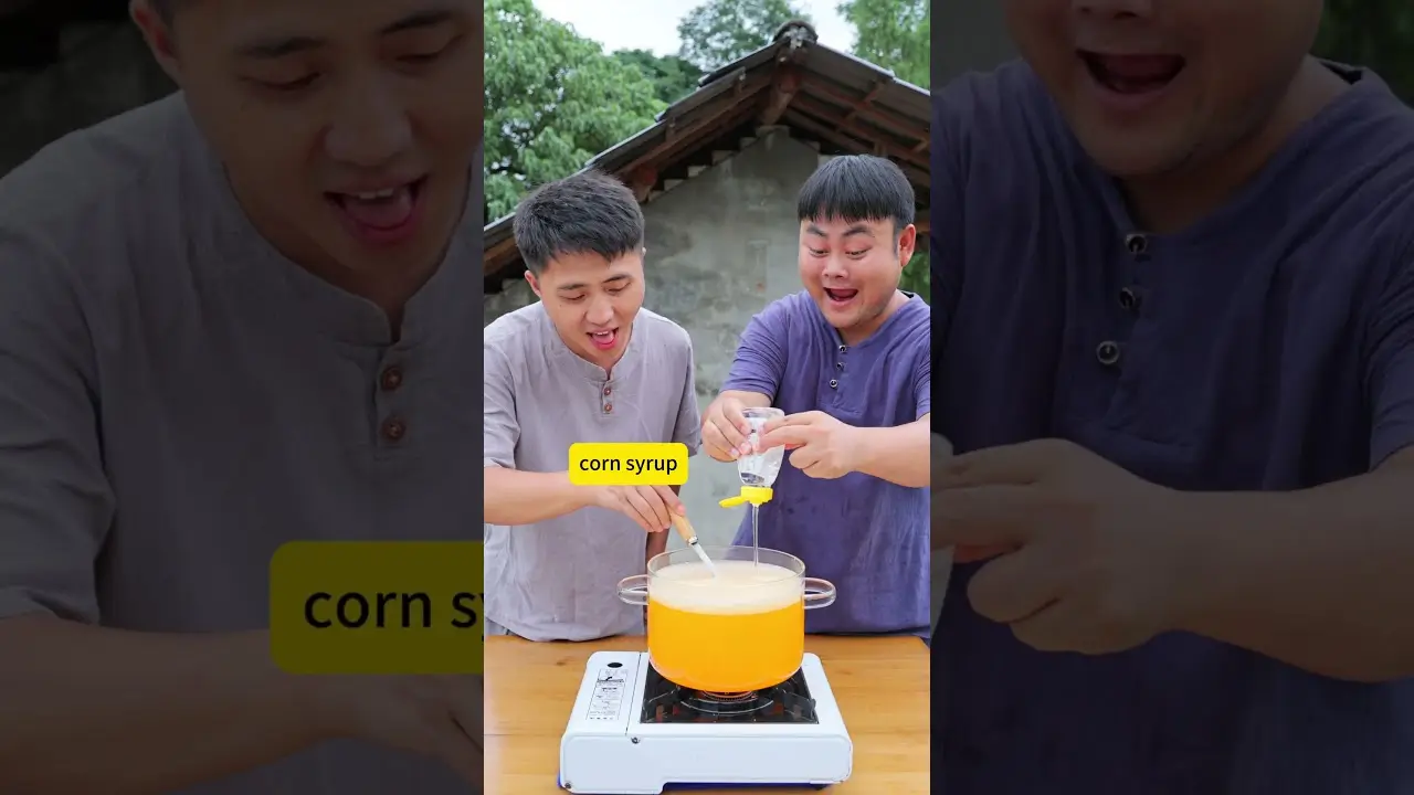 Song Song and Er Mao made it！ #funny #mukbang