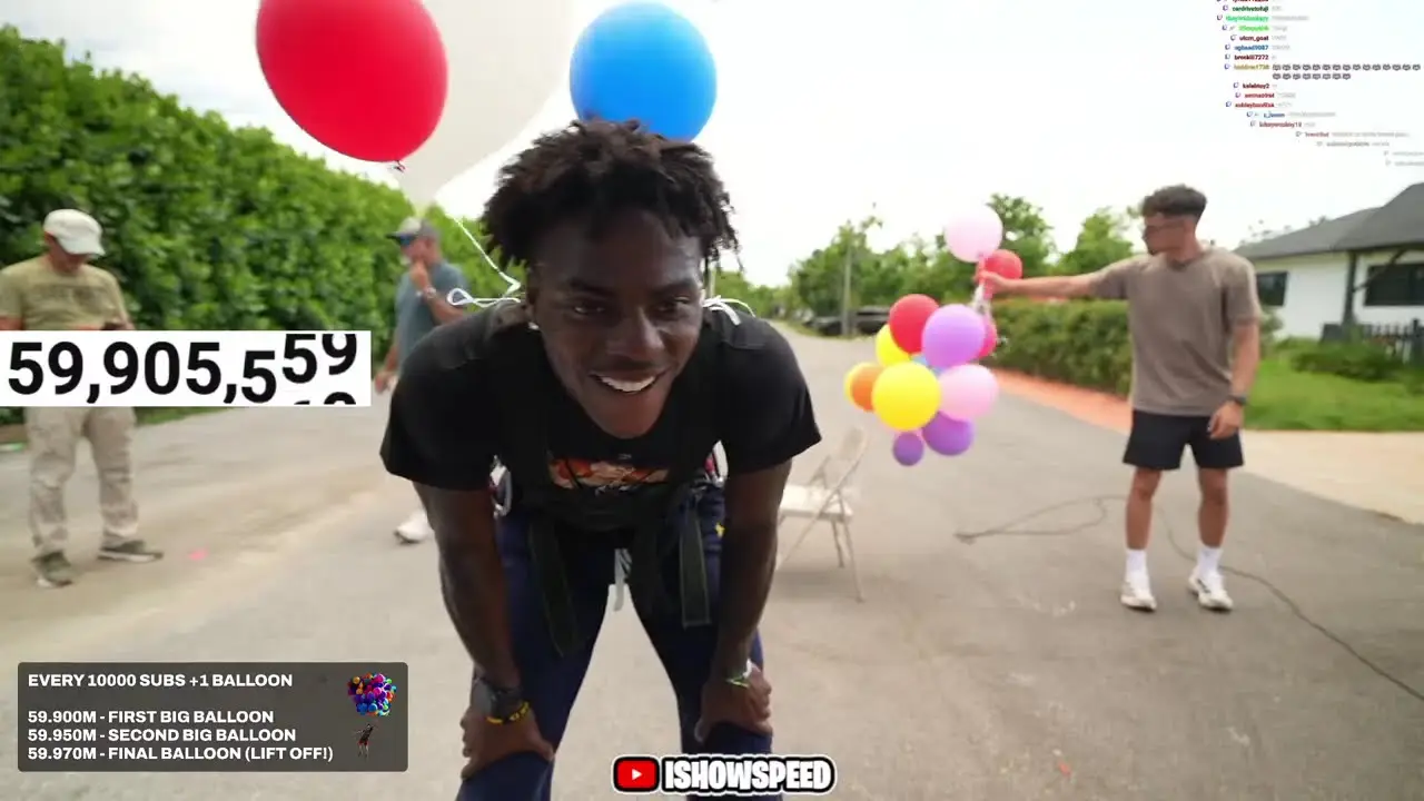 HITTING 60 MILLION SUBS RIGHT NOWWW🎈!