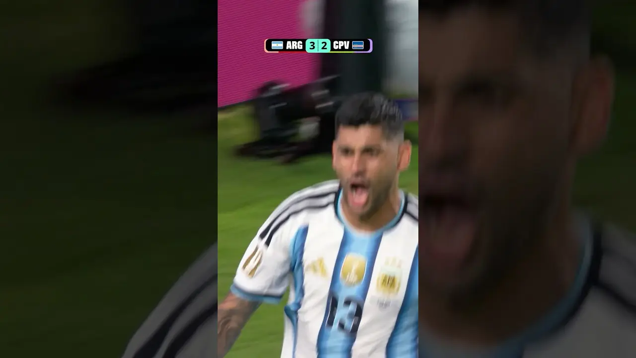 Argentina 🆚 Cabo Verde #FIFAWorldCupOnYT