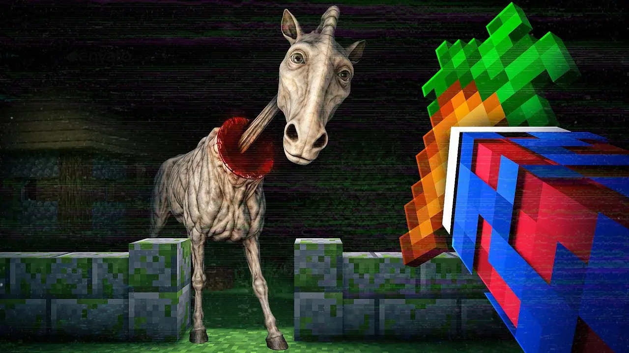 😱LONG HORSE Мод Обновили и он Стал еще СТРАШНЕЕ..