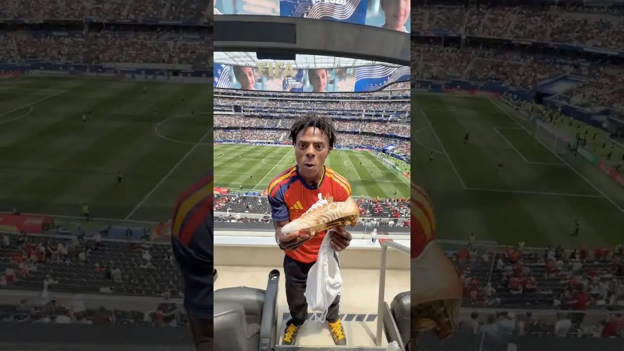 RONALDO GAVE ME HIS BOOTS