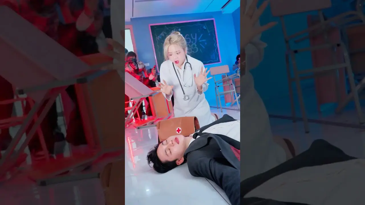 🤯🏥 The Craziest First Day as a Doctor! #lilymeow #lilymiumiu #couplegoals #schoolcrush