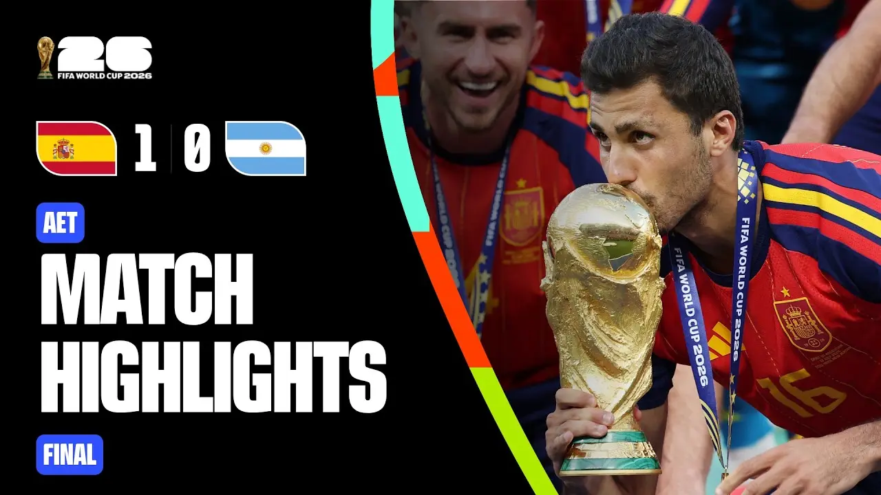 Highlights | Spain 1-0 Argentina | FIFA World Cup 2026™ FINAL