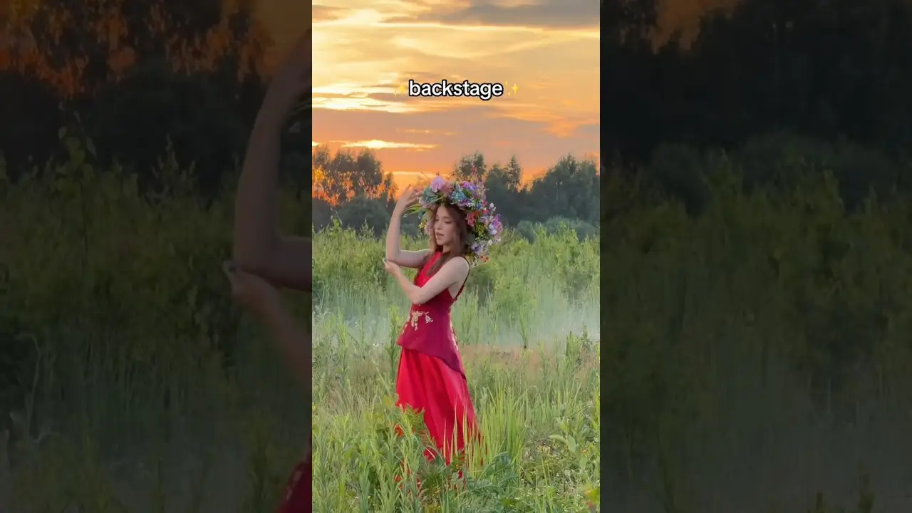 ловите backstage, нашего рассвета в клипе…Ивана Купала