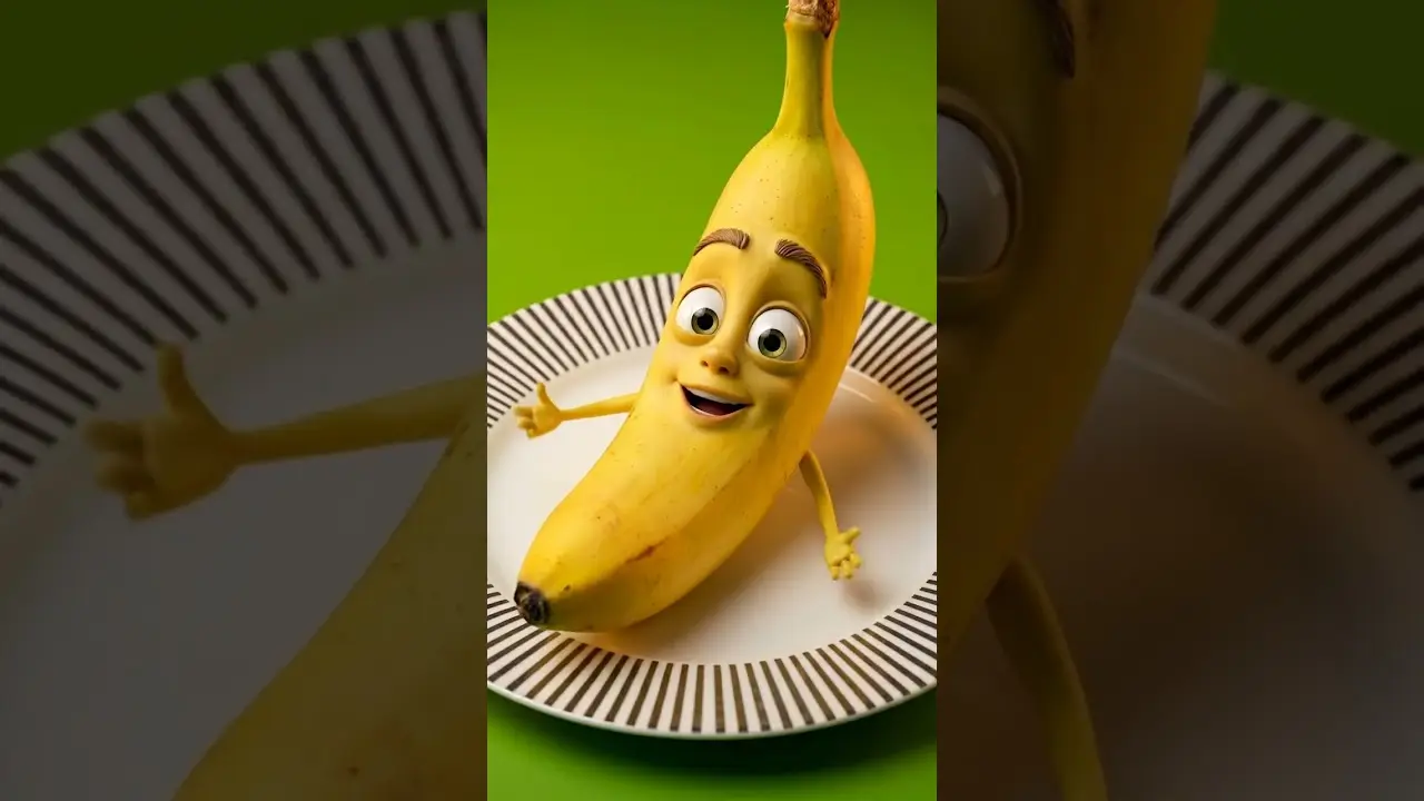 Wash Hands First! 🍌🧼 A Fun Hygiene Adventure for Kids #shorts