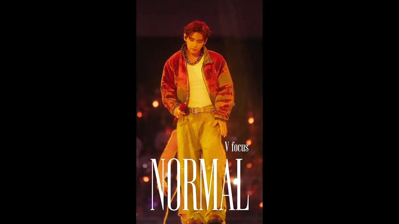 'NORMAL (Korean Ver.)' Stage CAM (V focus) @ BTS WORLD TOUR 'ARIRANG' IN BUSAN