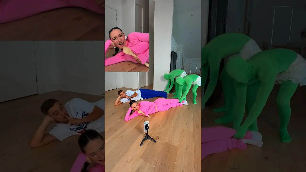 SUBSCRIBE SO YOU CAN SEE US AGAIN! 🥰🩷 #funny #dance #viral