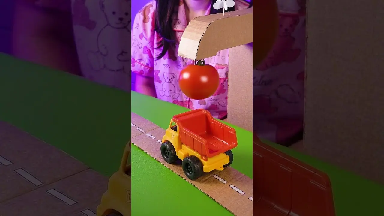🚗🥦 Veggie Delivery Car! Which Vegetable Comes Next? #shorts #kids