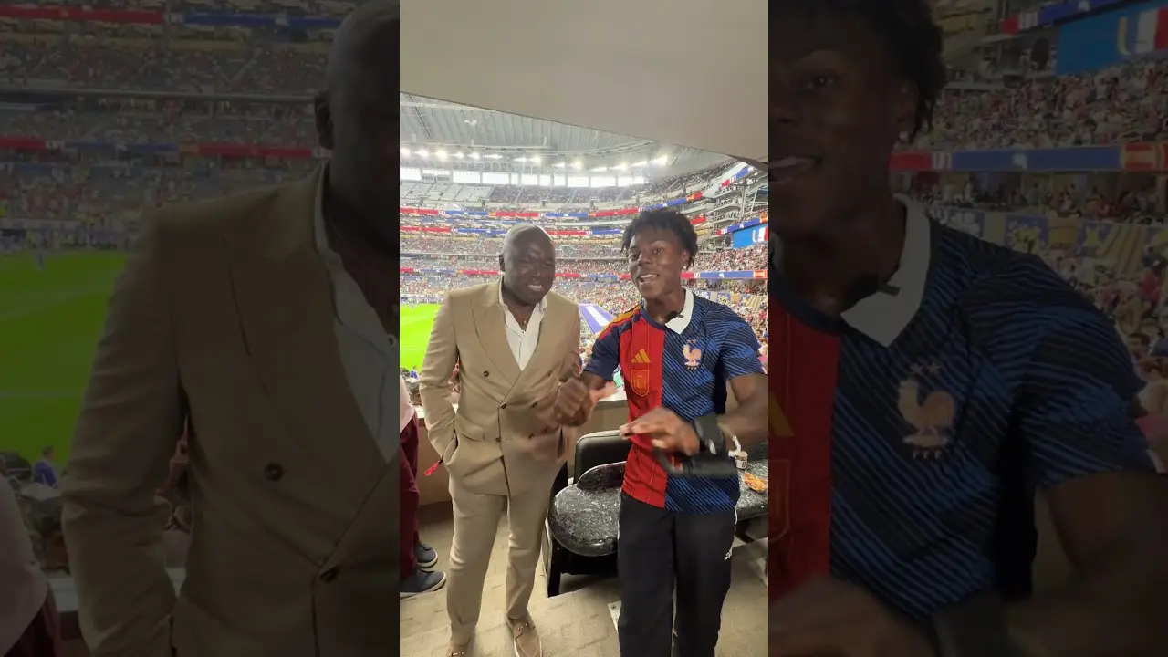 I Met Mbappe's DAD!