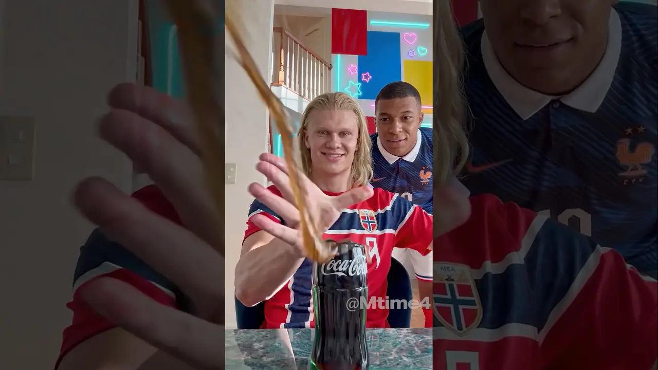 Mbappé Saw Haaland Unlock Monster Mode 🥤😱 #parody #football #haaland #worldcup