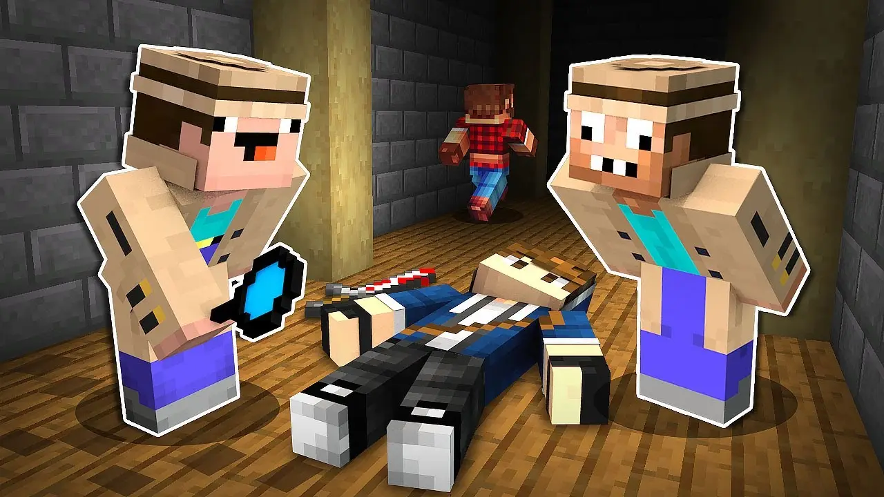 НУБ И ПРО В ПОИСКАХ МАНЬЯКА В МАЙНКРАФТ ! НУБИК И ТРОЛЛИНГ ЛОВУШКА MINECRAFT