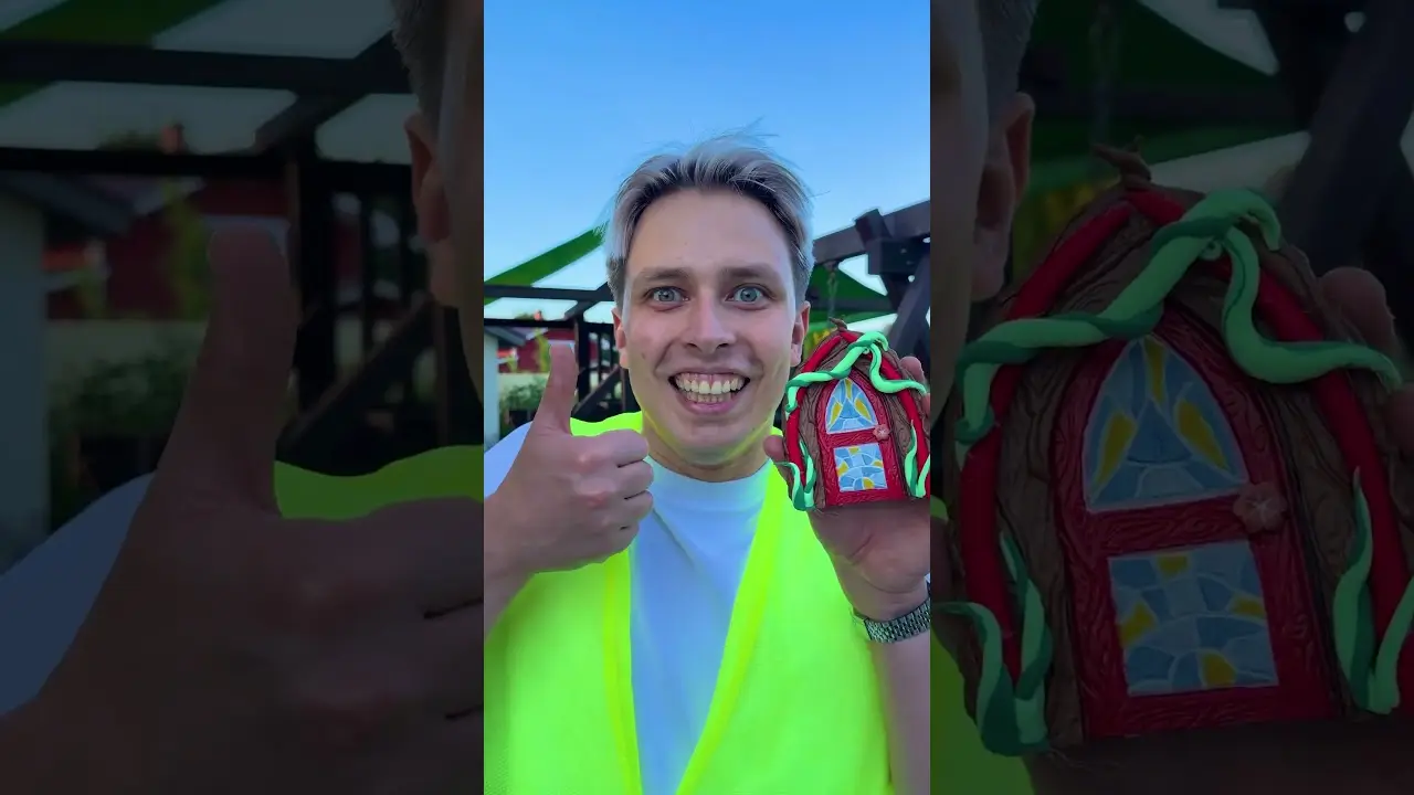 Я построил домик для феи!