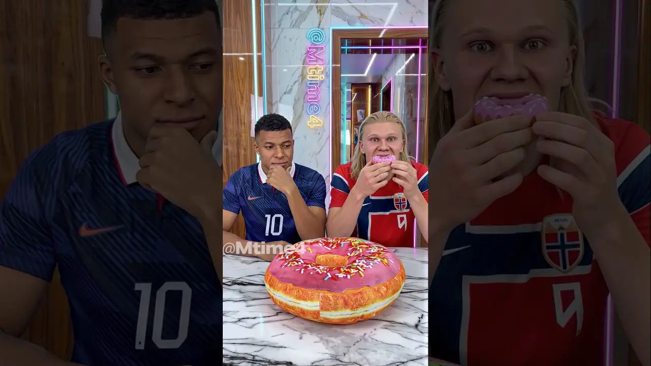 Mbappé Thought Bigger Was Better 🍩💀 #parody #football #haaland #worldcup