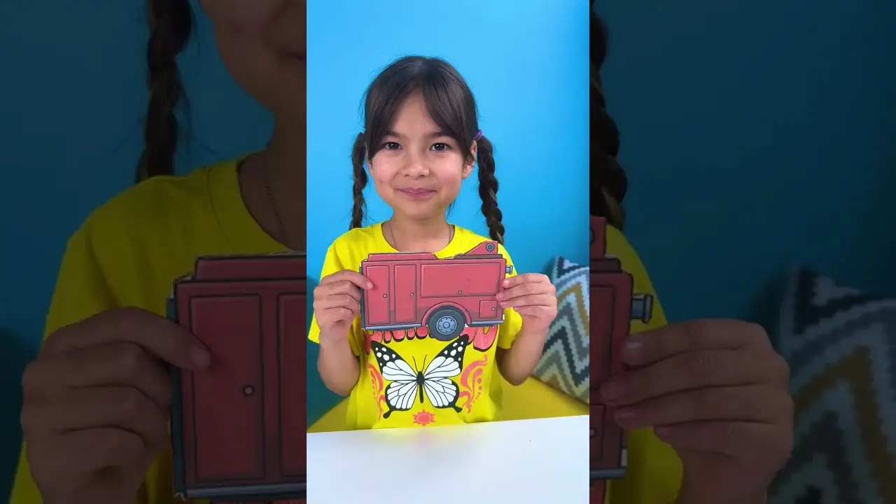 🚒 What Are the Parts of a Fire Truck? 🧩✨ Fun Vehicle Puzzle #shorts