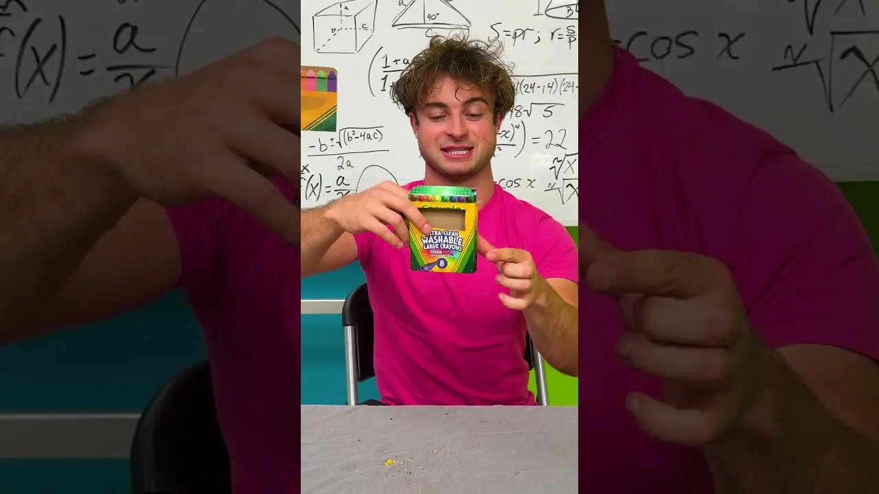 Crayon Trick! @zackdfilms