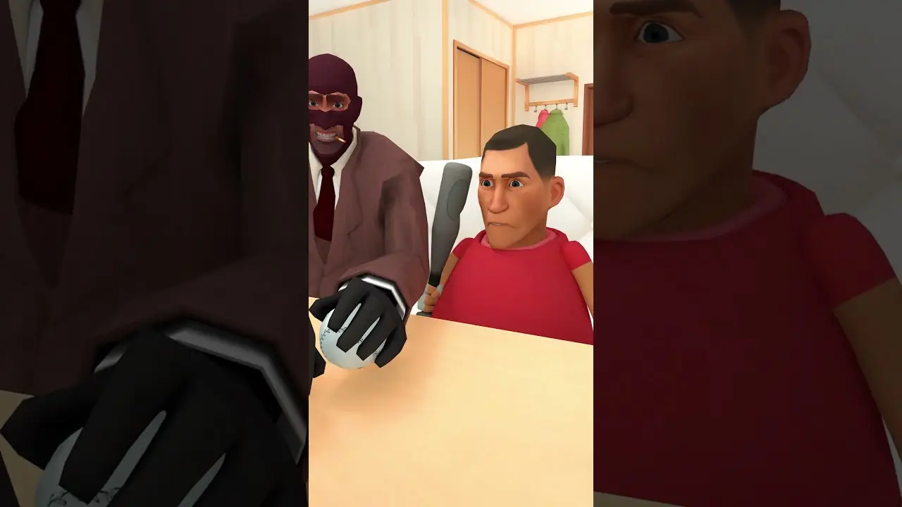 Diaper Scout Boy is being too loud #tf2 #animation #memes