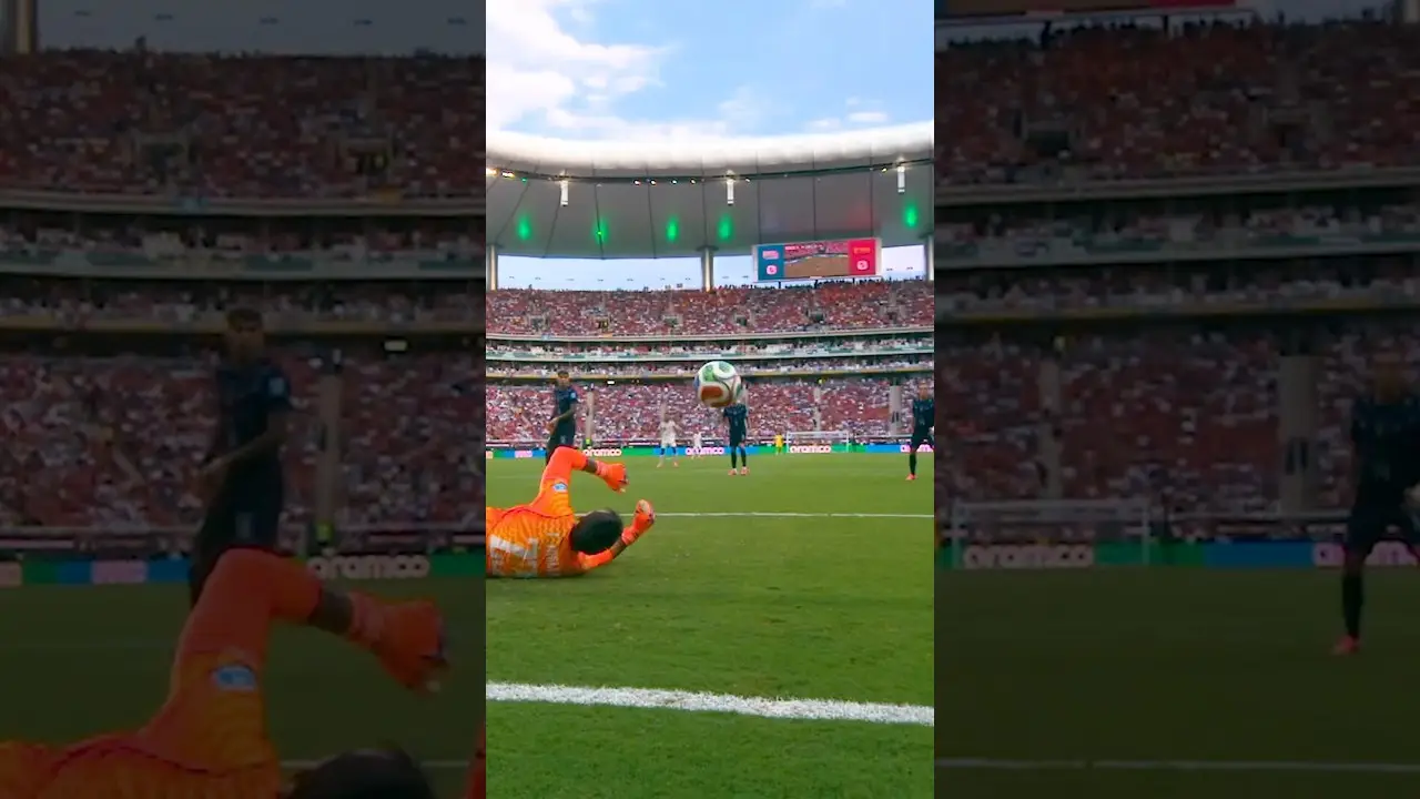 Baena gets a lucky one for Spain 🇪🇸 #FIFAWorldCupOnYT