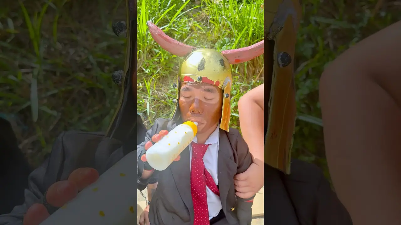 He Only Wanted Milk❤️ 彼はただ牛乳が欲しかっただけだった