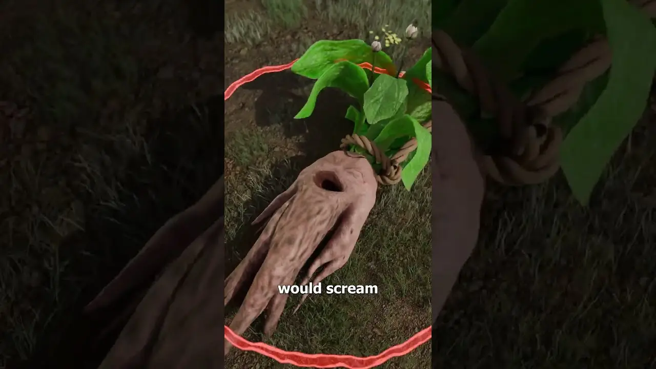 The Legend Of The Screaming Plant 😱