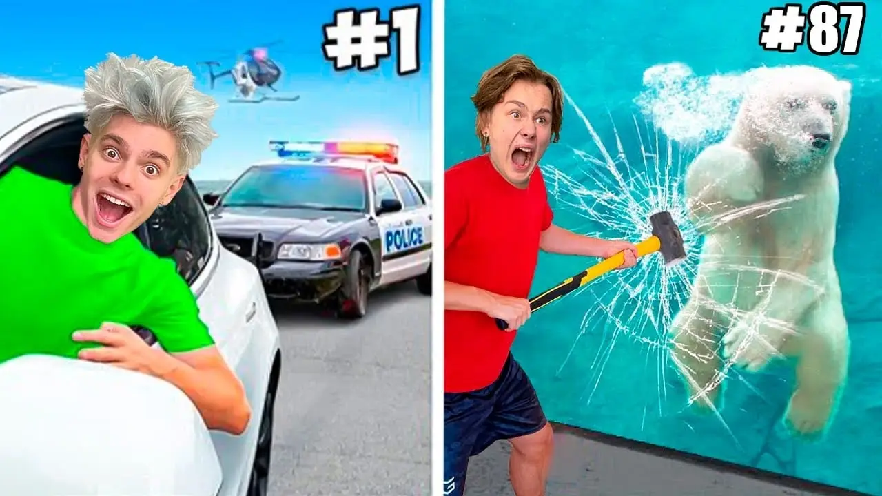 НАРУШИЛИ 100 ПРАВИЛ ЗА 24 ЧАСА!! *2 Часть*