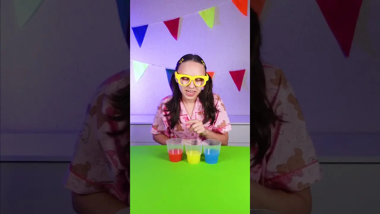 🍬🎨 DIY Paint Made from Candy?! #shorts #kids