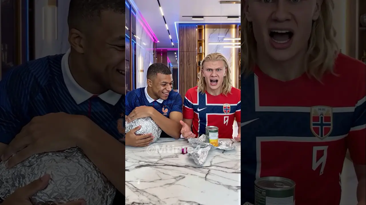Mbappé Thought Bigger Meant Better 📦 #parody #football #haaland #worldcup