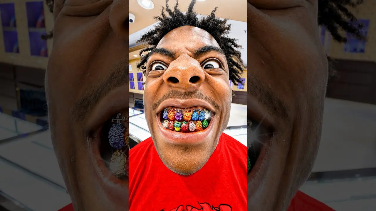 I GOT $100,000 ONE PIECE GRILLS! #ishowspeed