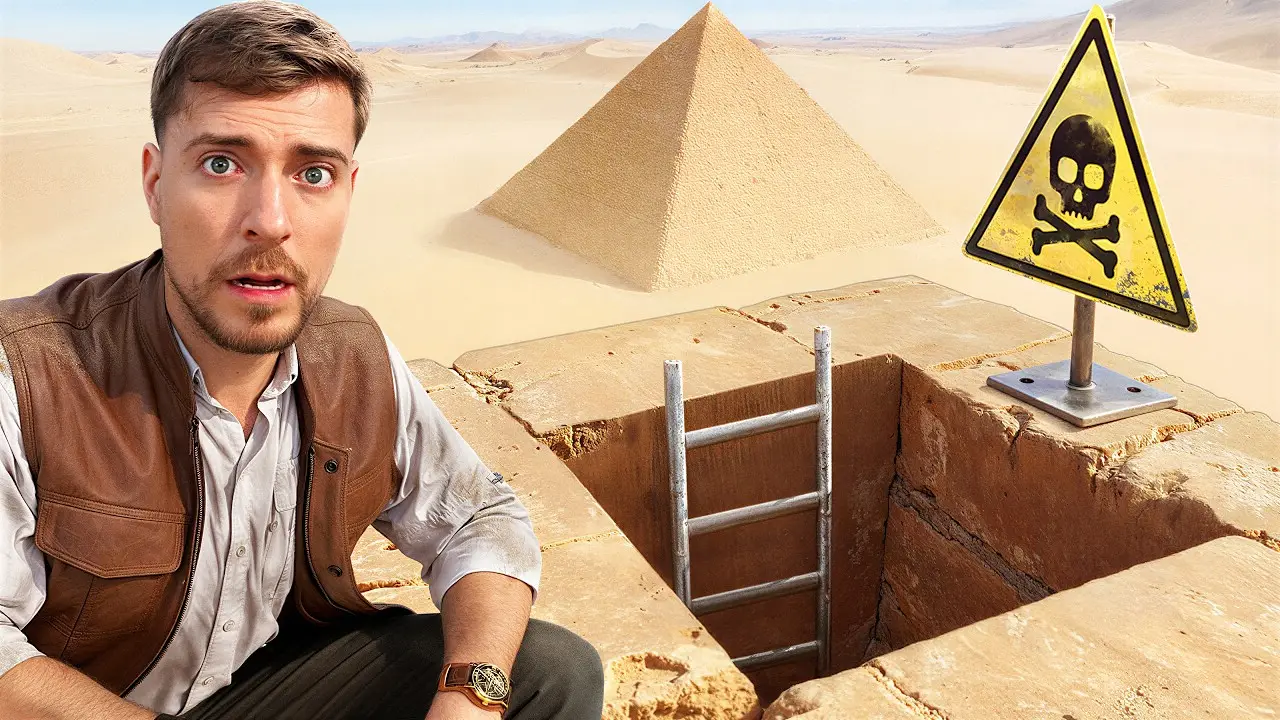 I Spent 100 Hours Inside The Pyramids!