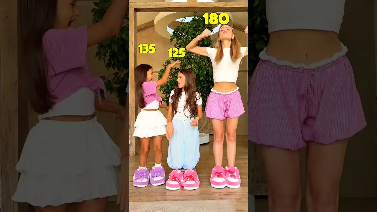 WAIT…Whos actually taller? 👠❓🪄​⁠@Belitskay