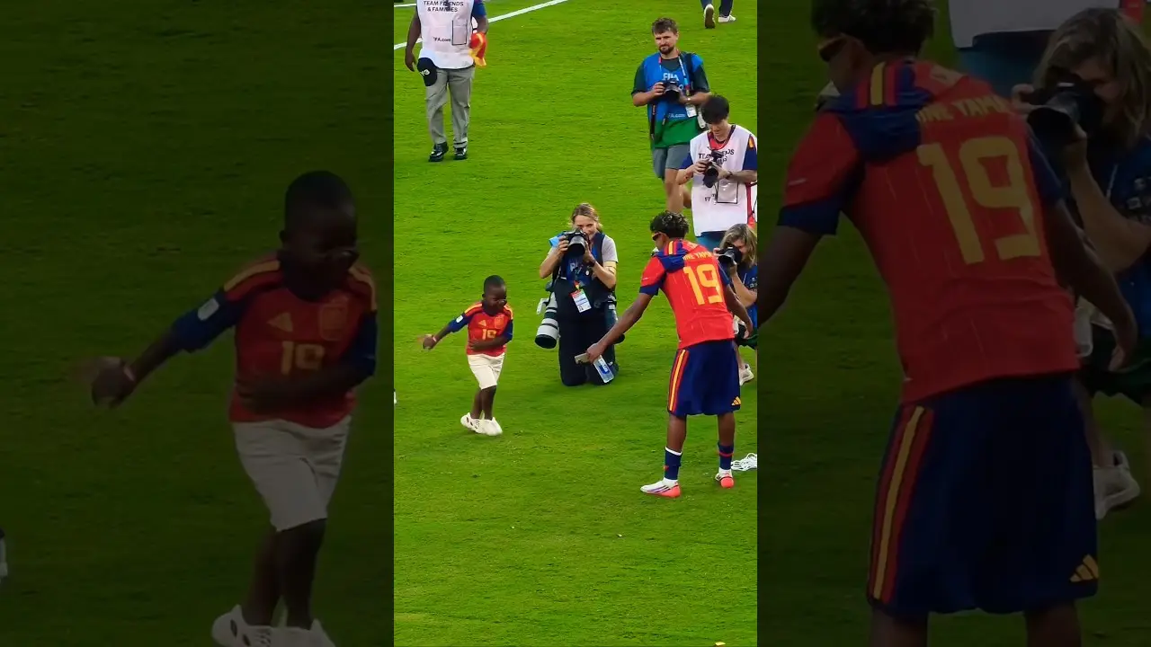 When You See Lamine Yamal With Kenye After Winning The World Cup 🥺