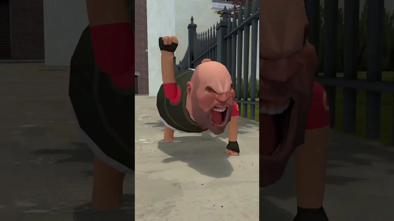 Take that Heavy Wolf! 🥪🥫 #tf2 #animation #memes