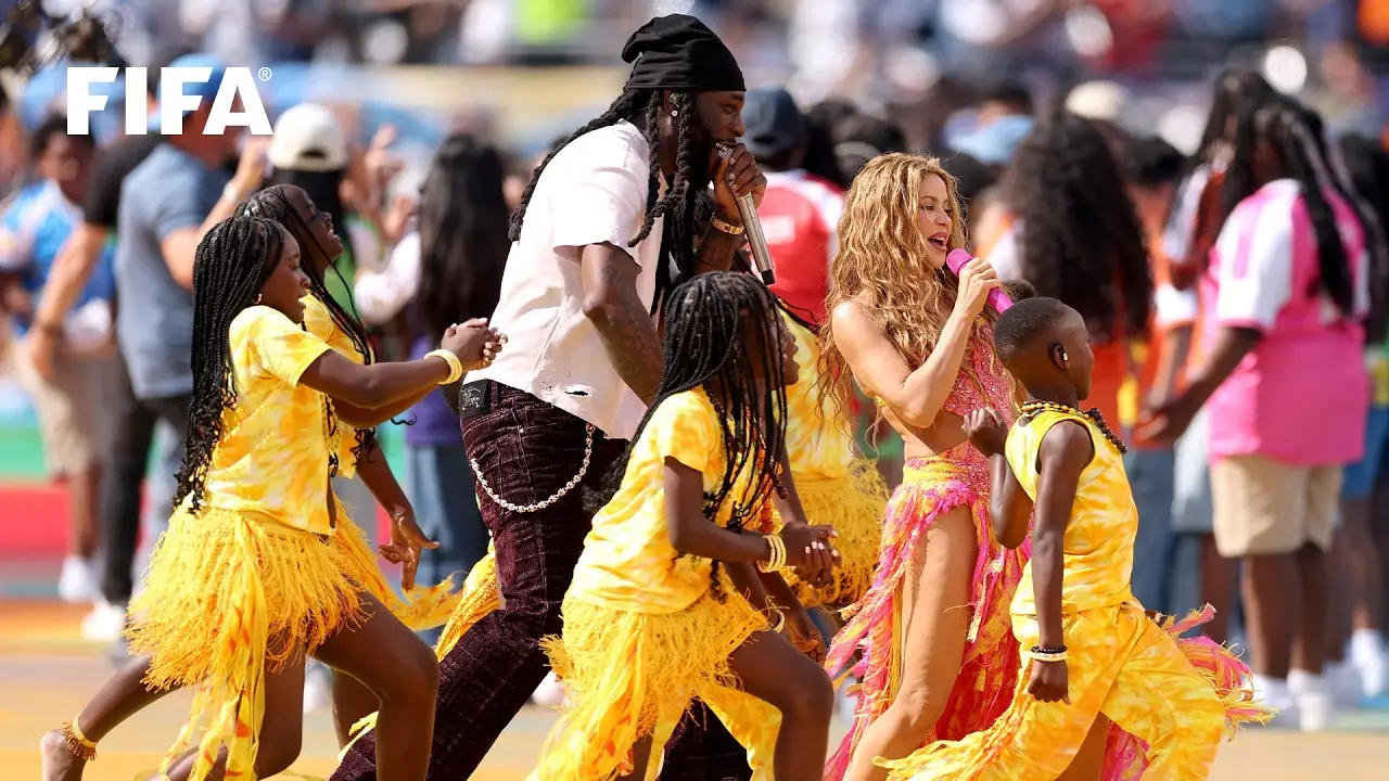 Shakira, Burna Boy & Triplets Ghetto Kids | Final Halftime Show | Full Performance