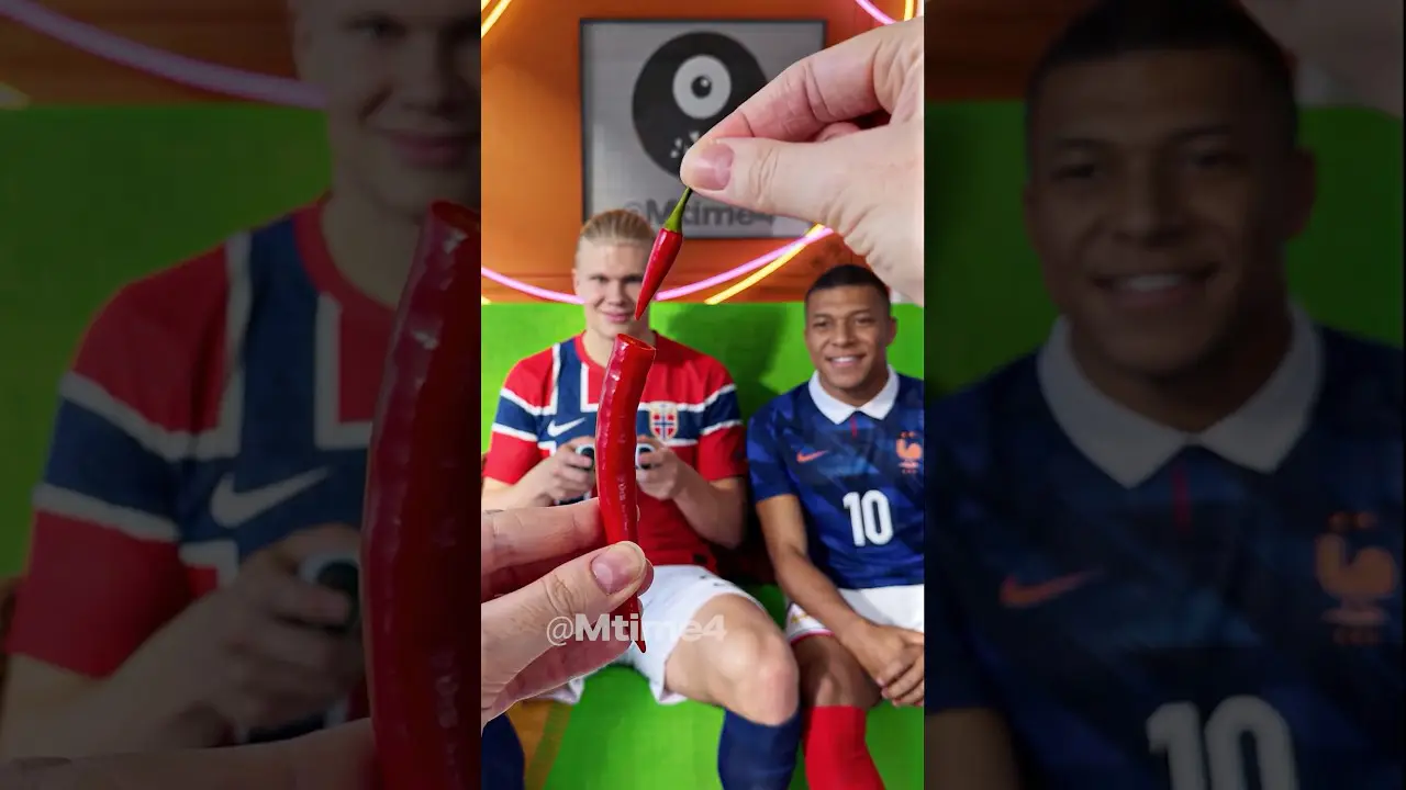 Haaland vs 3 Peppers: Instant Regret 🌶️😭 #parody #football #haaland #worldcup