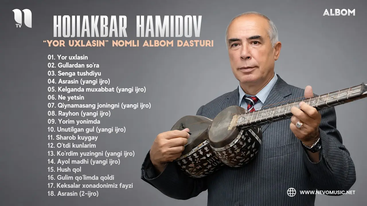Hojiakbar Hamidov - Yor uxlasin nomli albom dasturi