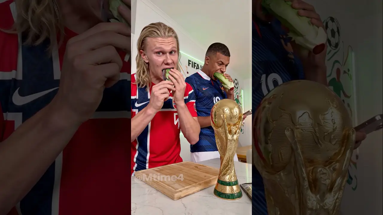 Haaland’s Lettuce Was Hiding a Secret 🥬🍫 #football #haaland #parody