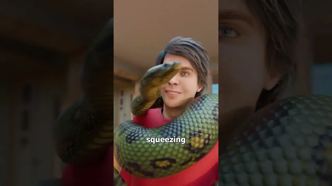 My Friend Challenged A Snake 🐍
