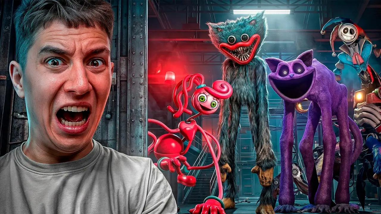 100% ПРОХОЖДЕНИЯ ПОППИ ПЛЕЙТАЙМ! 1,2,3,4 и 5 ЧАСТЬ! ПОЛНАЯ ИСТОРИЯ