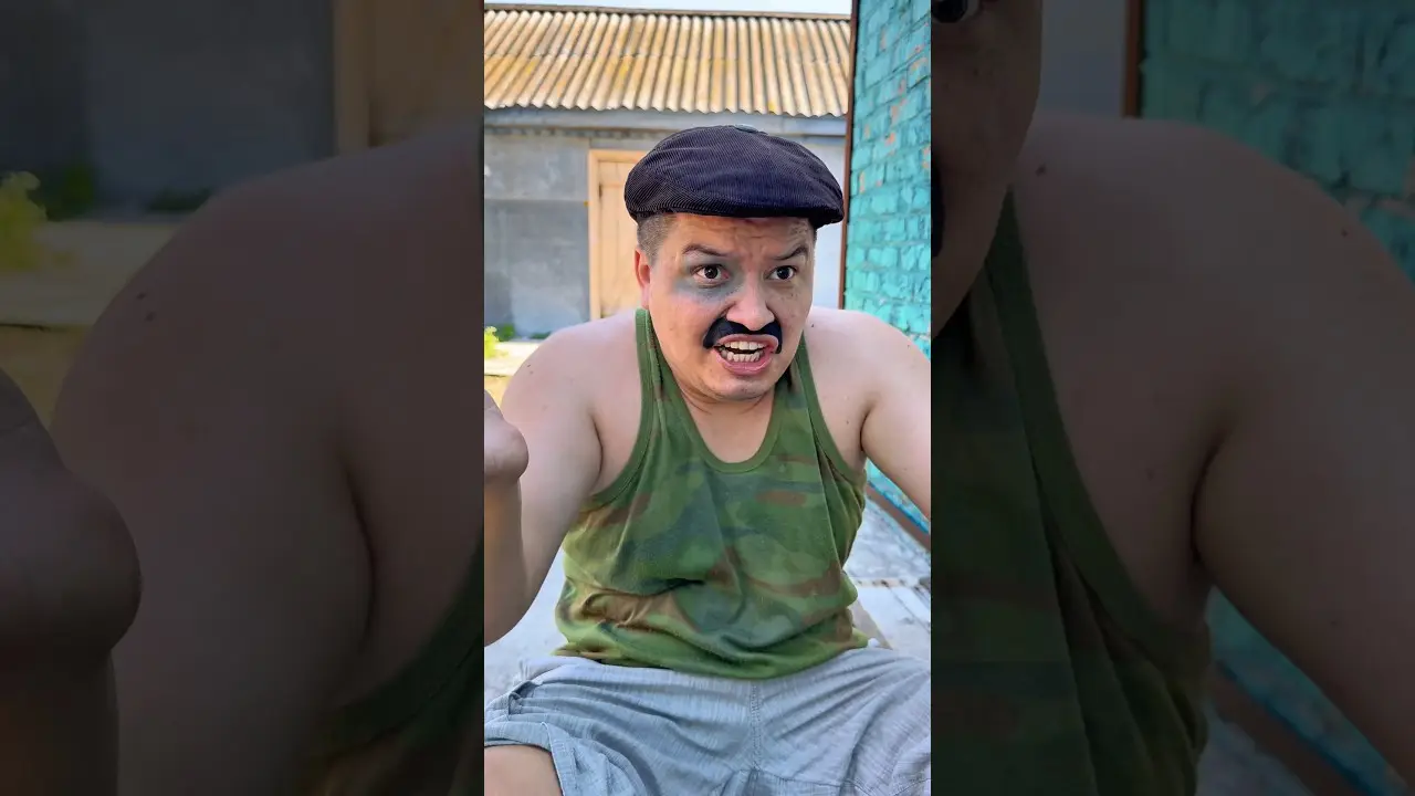 БАТЯ И СОСЕД😂#shorts