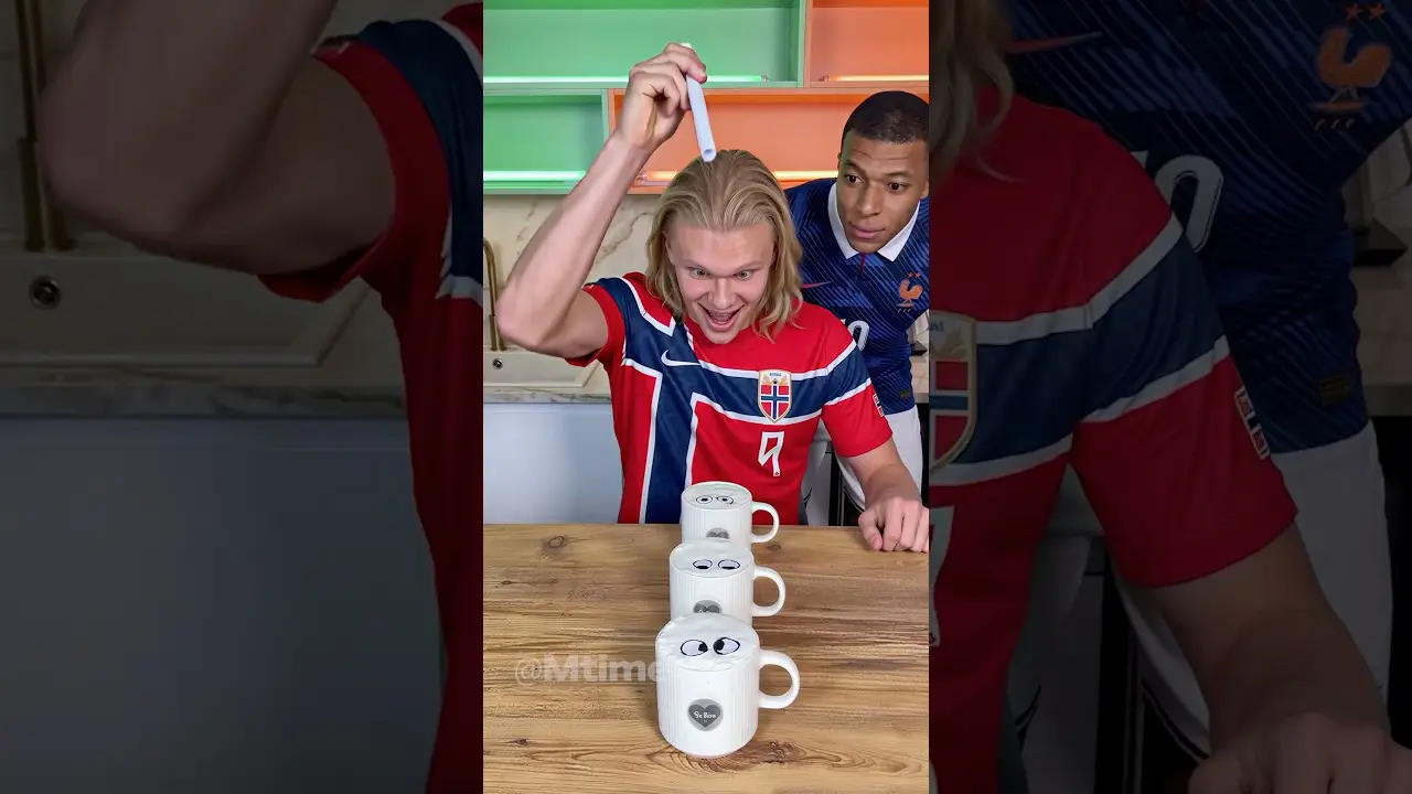 Yamal Walked Into a Coffee Disaster ☕😭 #football #haaland #parody