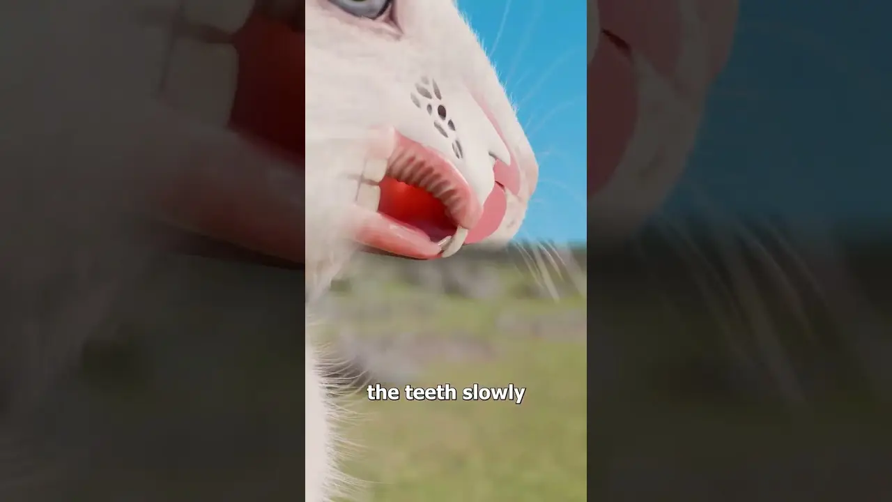 Rabbit Teeth Can Grow Into Their Skull 😨