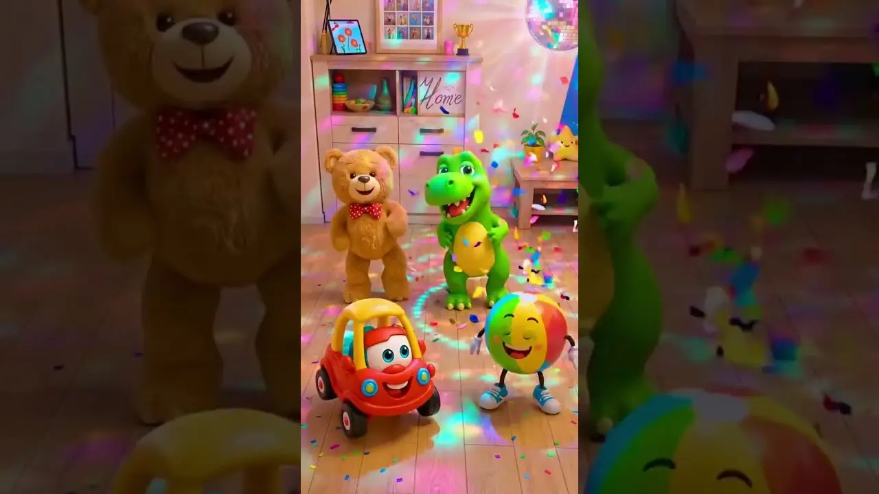 🔢🎶 Count 1 to 8 with a Fun Numbers Rhyme! 💃 #shorts #kids