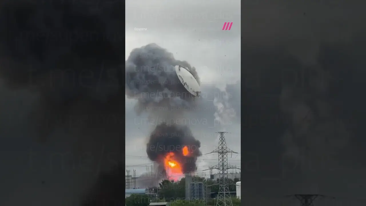 Крупнейшая атака дронов на Москву