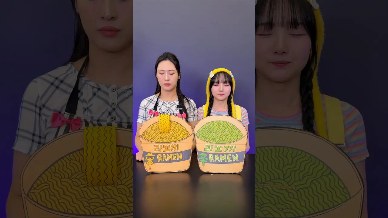 Mom couldn’t stop eating ramen!!