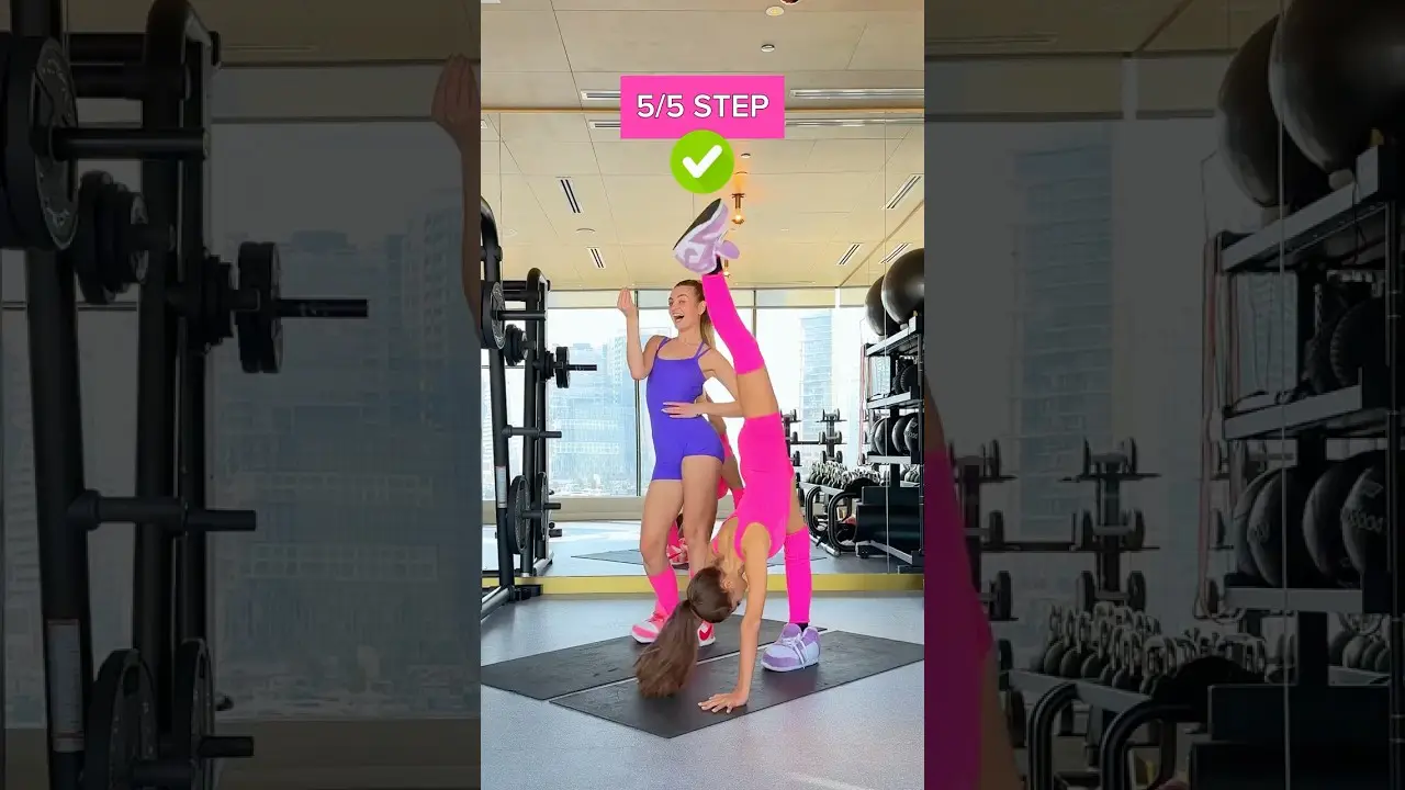 5 Steps to the Splits 🤸‍♀️😃@Belitskay #familyfirst