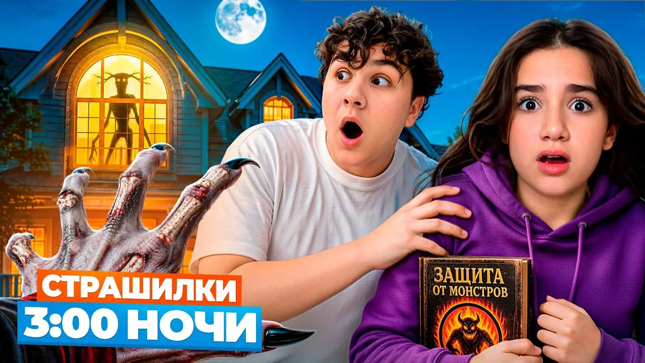 СТРАШНАЯ НОЧЕВКА У АМИНЫ 😨 ДЕВОЧКИ ИЗ КАМПУСА В ШОКЕ