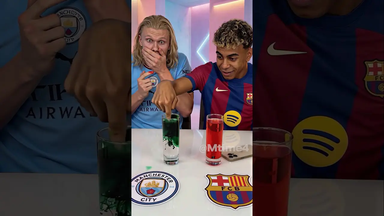 Haaland and Yamal Outplayed Themselves 🥤🤡 #football #haaland #parody