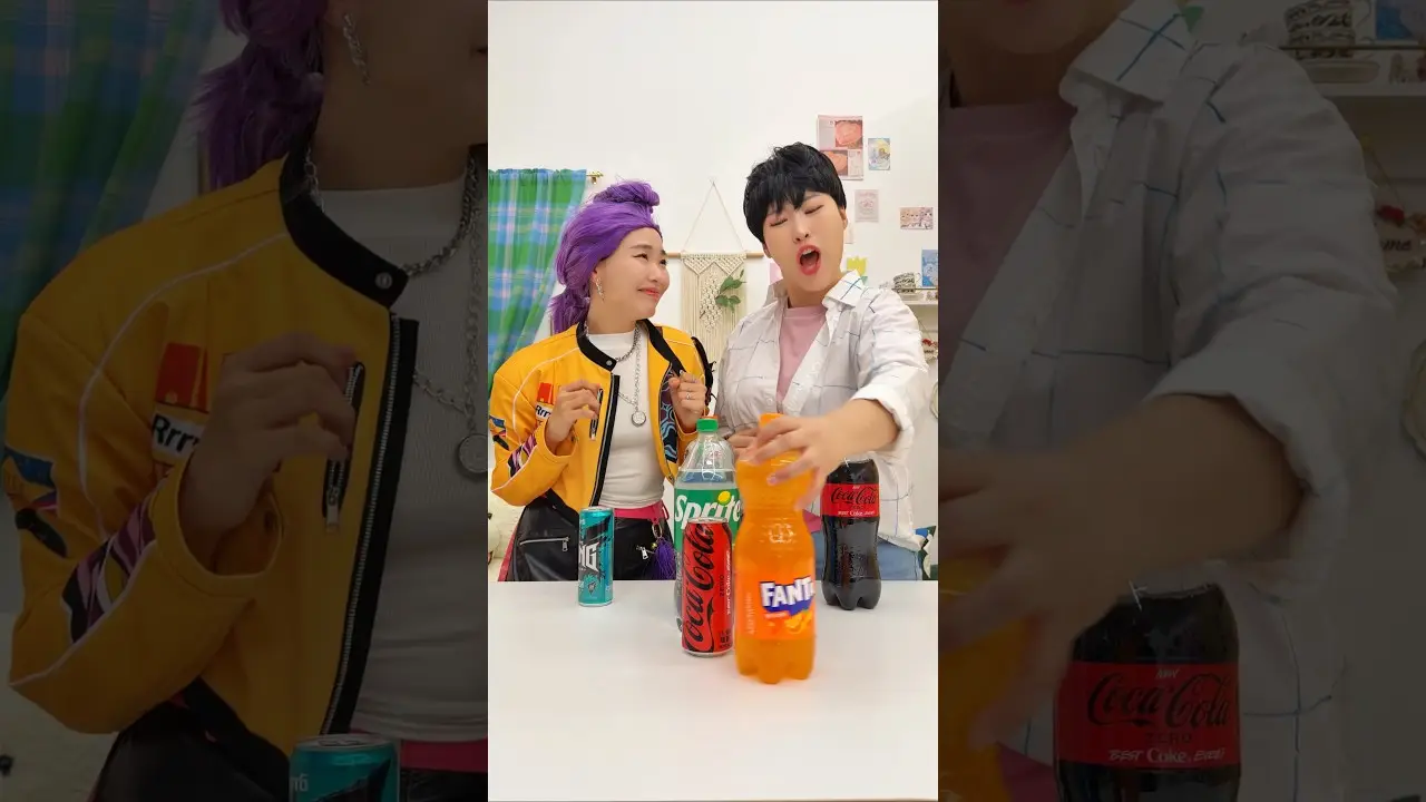 음료수를 나눠요🥰